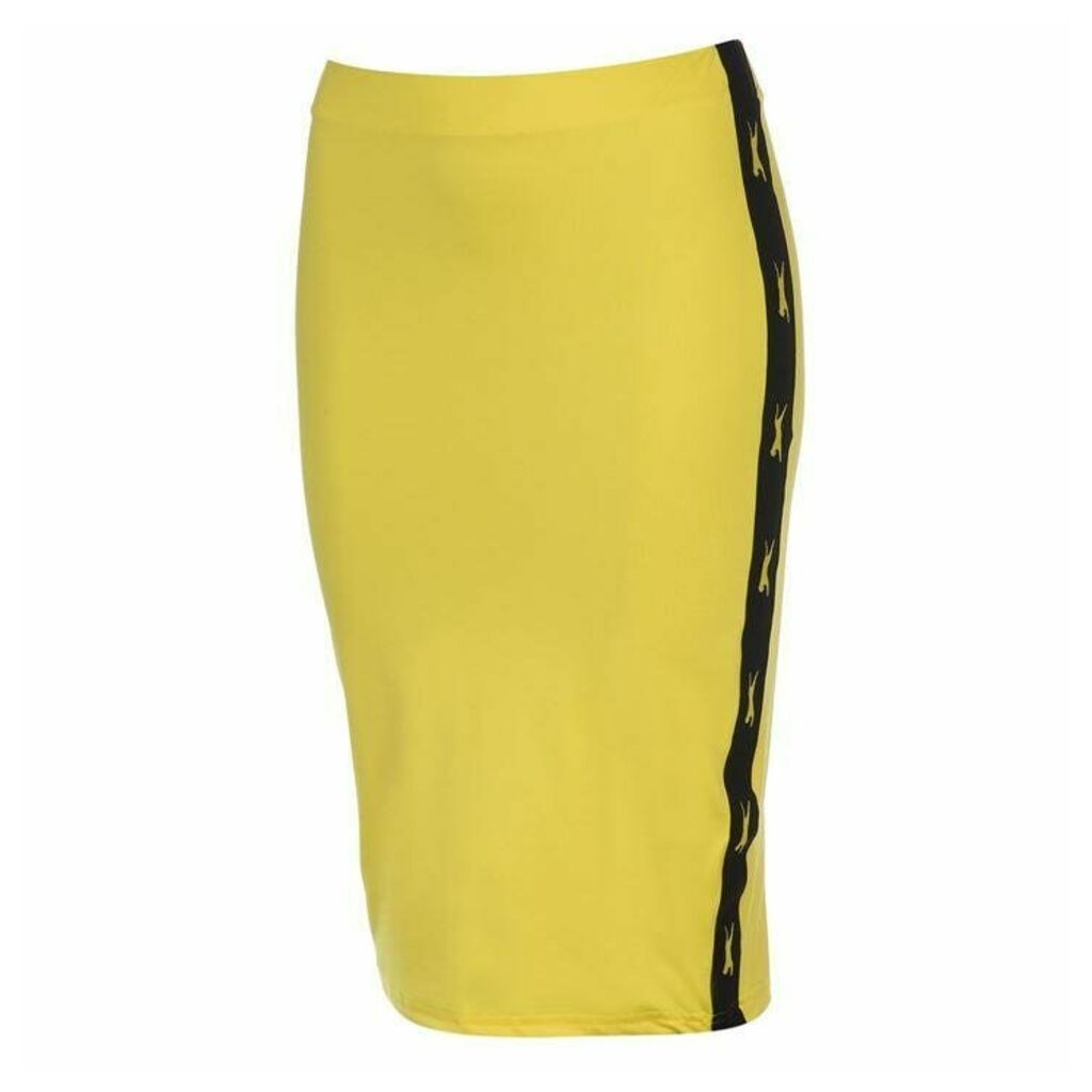 Slazenger Banger Midi Skirt - Yellow