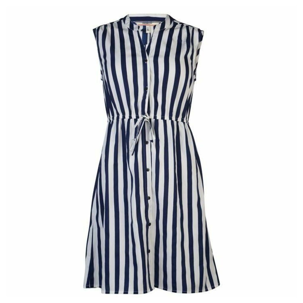 SoulCal Print Dress Ladies - Navy Stripe