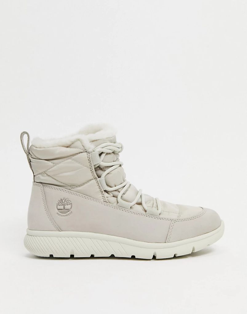 boltero winter boots in feather grey