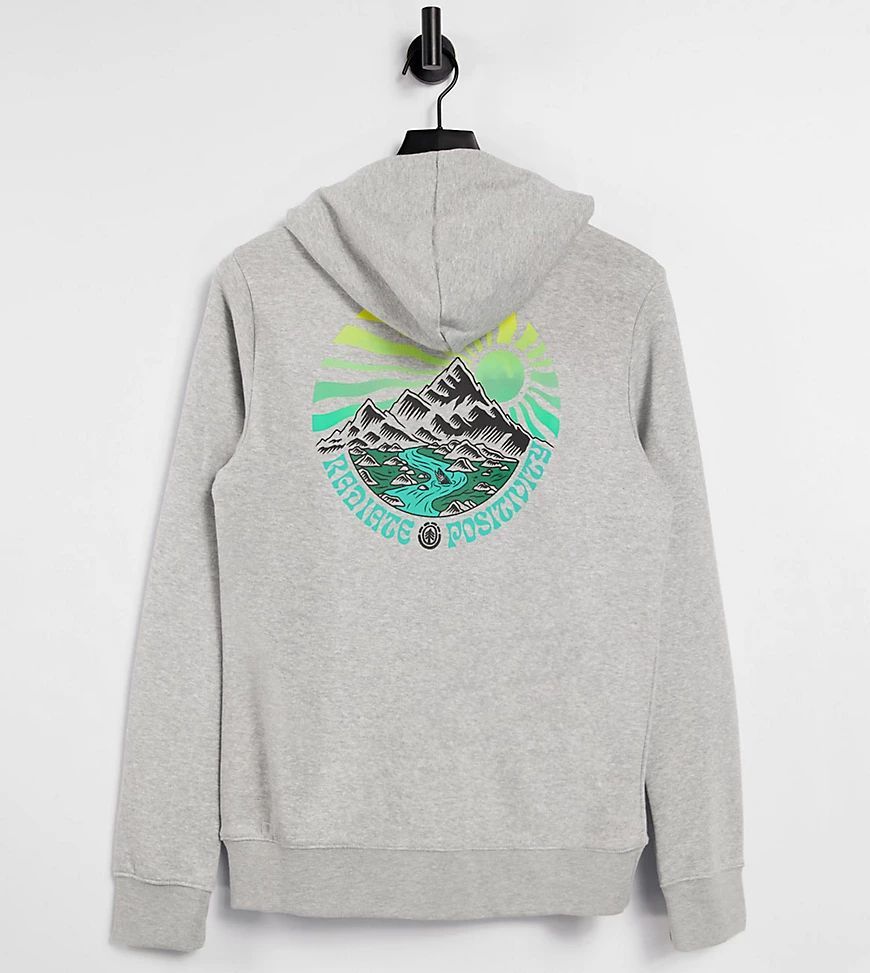 Balmore hoodie in grey Exclusive at ASOS