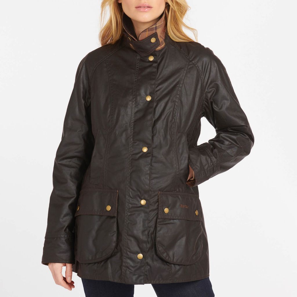 Women's Beadnell Wax Jacket - Rustic - UK 16