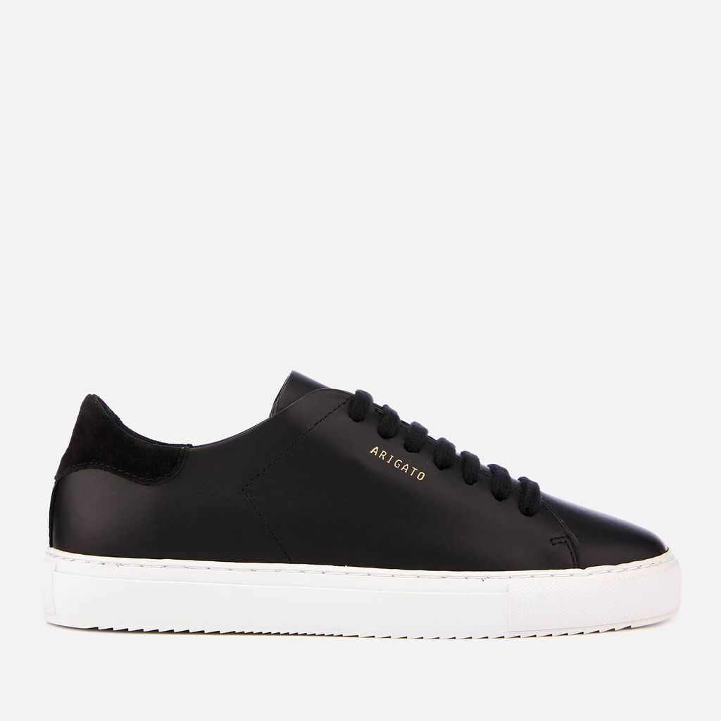 Women's Clean 90 Leather Cupsole Trainers - Black - UK 4