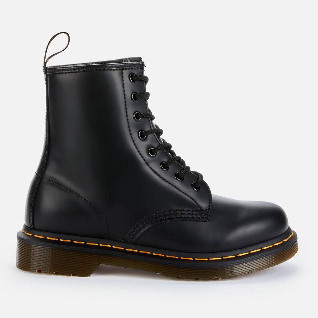 1460 Smooth Leather 8-Eye Boots - Black - UK 3