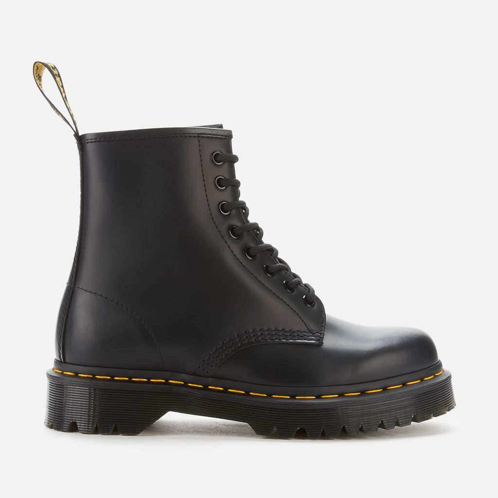 1460 Bex Smooth Leather 8-Eye Boots - Black - UK 3