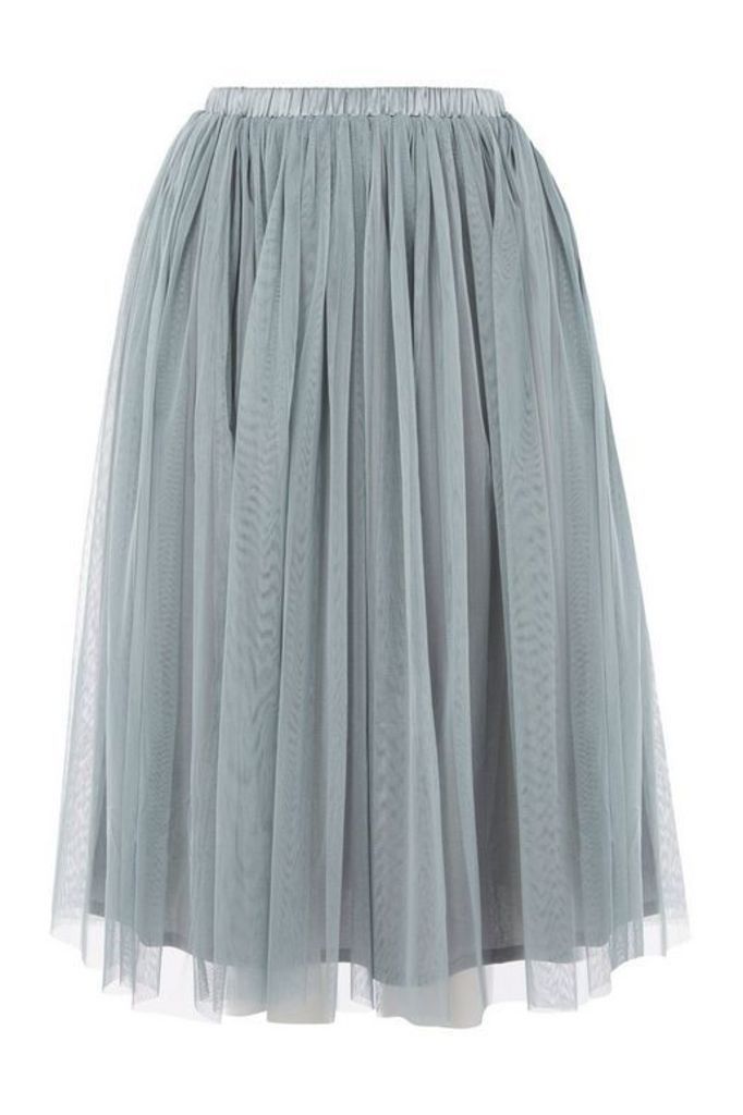 Womens **Val Skirt By Lace & Beads - Grey, Grey
