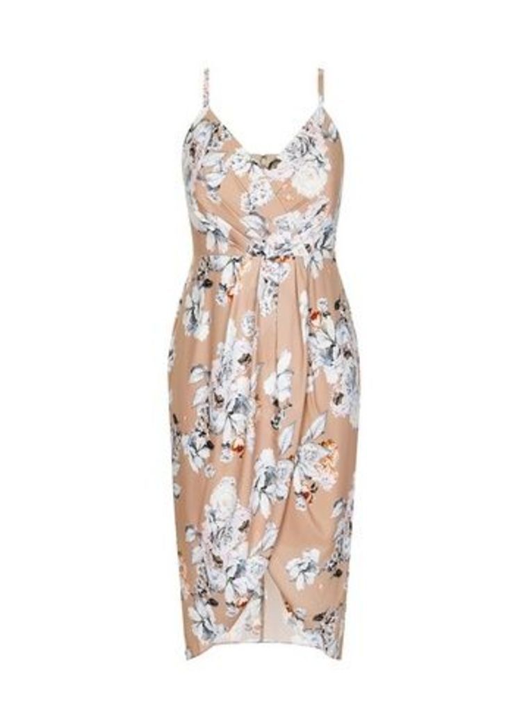 **City Chic Multi Coloured Paper Floral Dress, Others