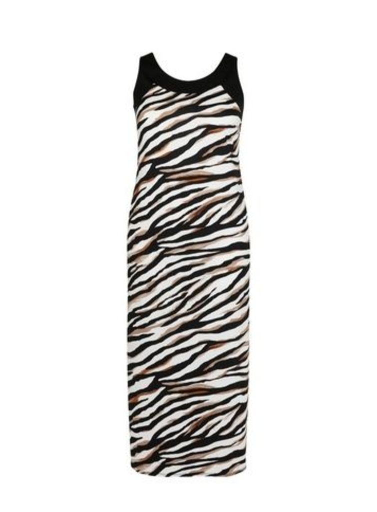 Zebra Print Maxi Dress, Others