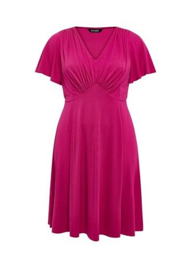 **Scarlett & Jo Pink Fit And Flare Dress, Pink