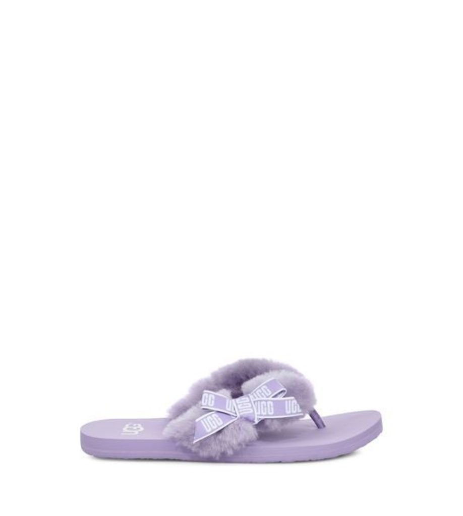 UGG Sunset Graphic Flip Flop Womens Sandals Purple Zen 8