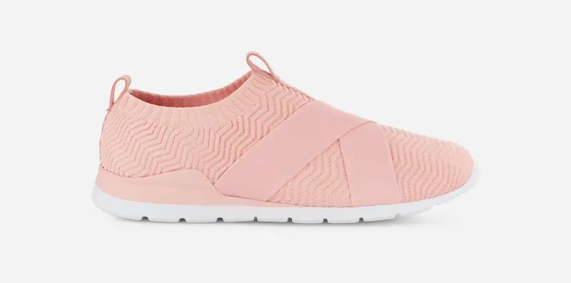 UGG® Willows II Gore Trainer in Pink Scallop, Size 3