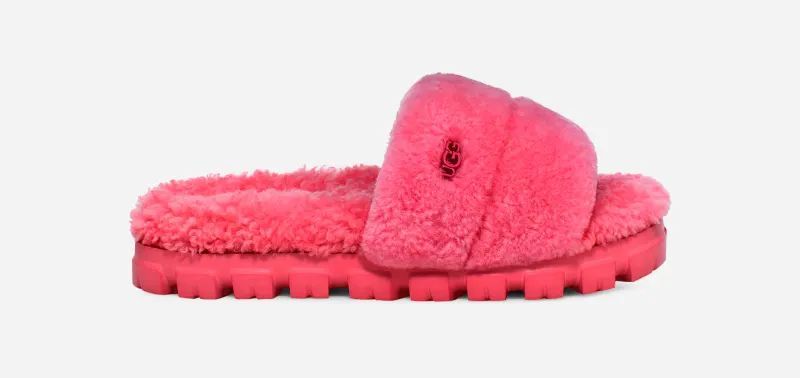 UGG® Cozetta Curly Slipper for Women in Pink Glow, Size 7