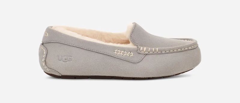 UGG® Ansley Slipper for Women in Grey, Size 3, Leather