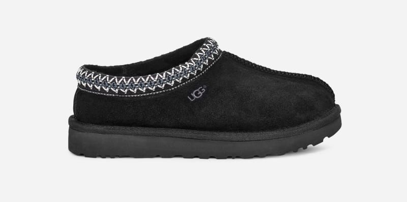 UGG® Tasman Slipper for Women in Black, Size 8, Leather