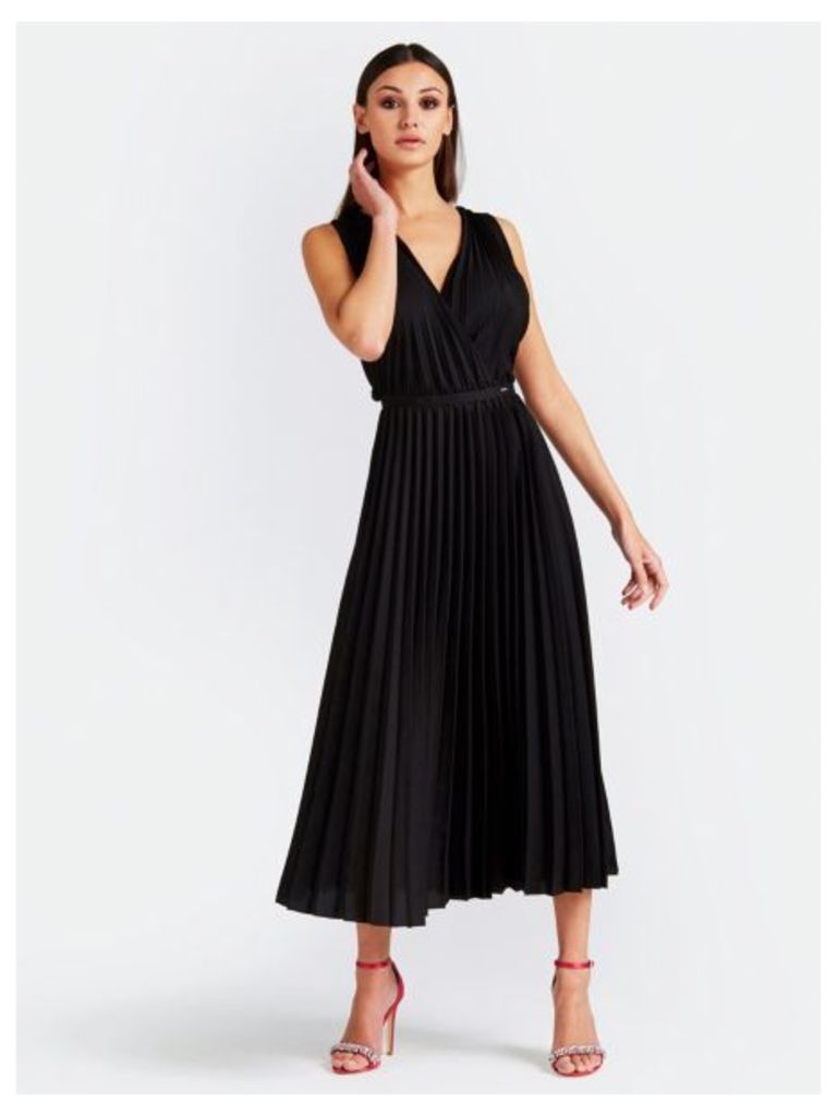 Guess Marciano Pleated Dress