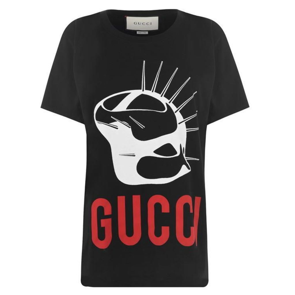 Gucci Mask Print T Shirt