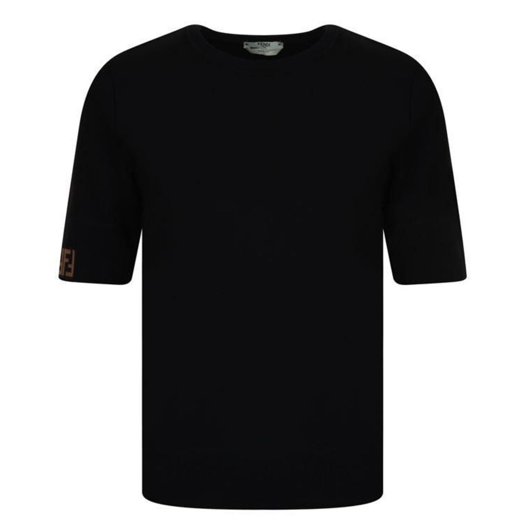 Fendi Knit Logo T Shirt