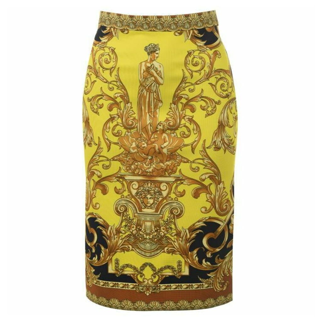 Versace Barocco Pencil Skirt