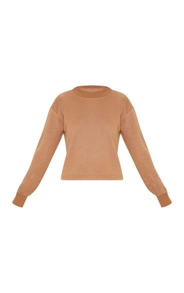 Taupe Oversized Sweat, Brown