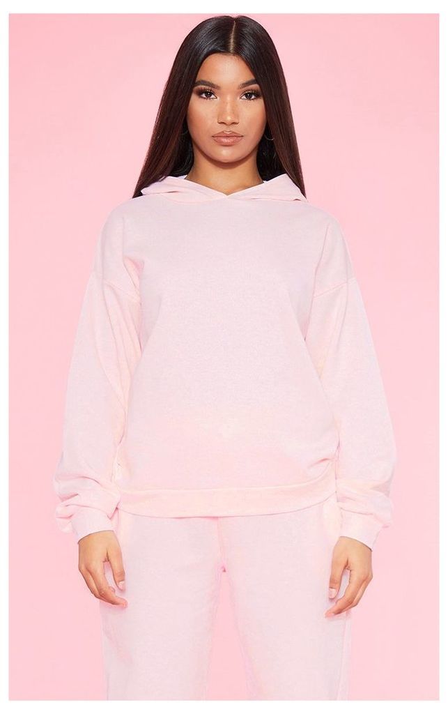 RECYCLED Blush Oversized Hoodie, Pink