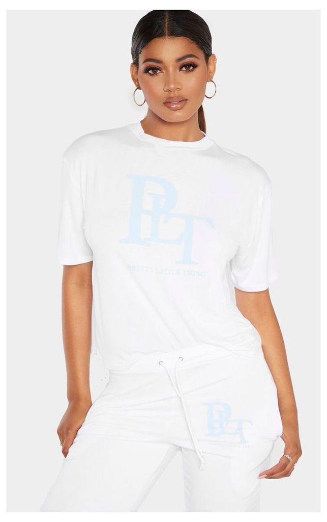 PRETTYLITTLETHING Tall White T-Shirt, White