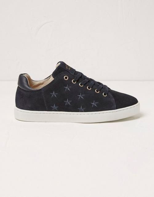 Thea Suede Star Trainers