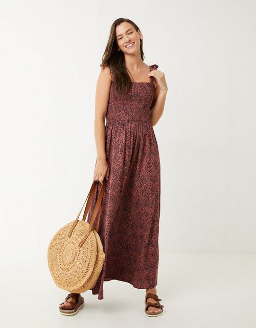 Ada Spot Midi Dress