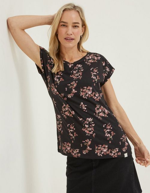 Ivy Blush Floral Graphic Tee