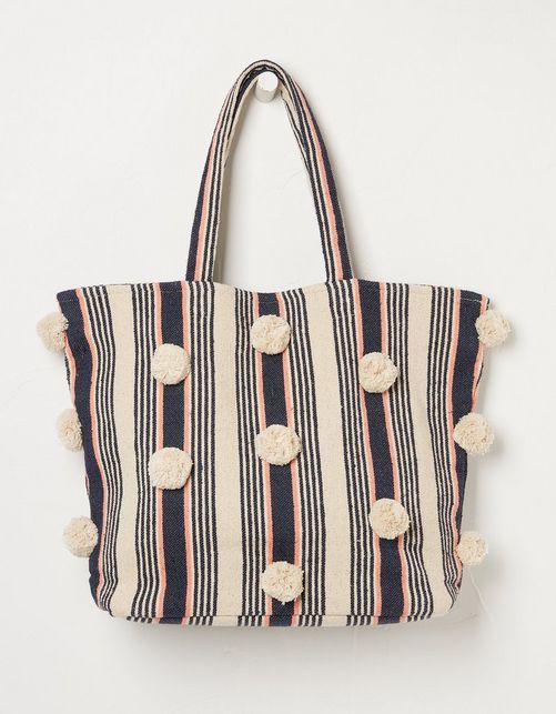 Palomina Stripe Woven Bag