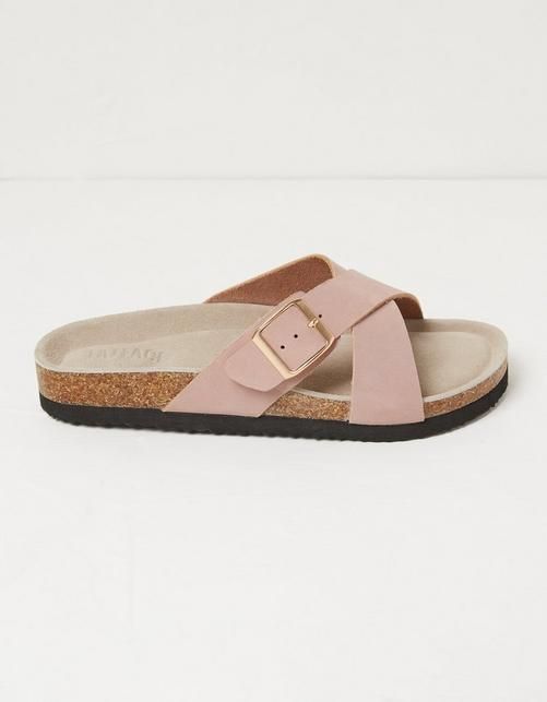 Lois Crossover Footbed Sandal