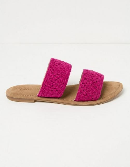 Penelope Crochet Sliders