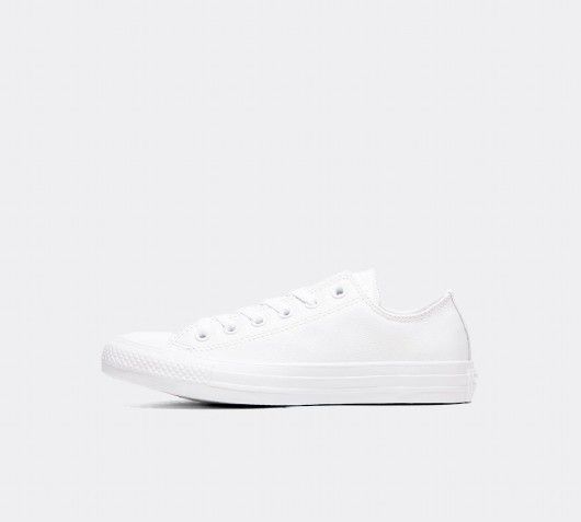 Womens Chuck Taylor All Star Ox Leather Mono Trainer