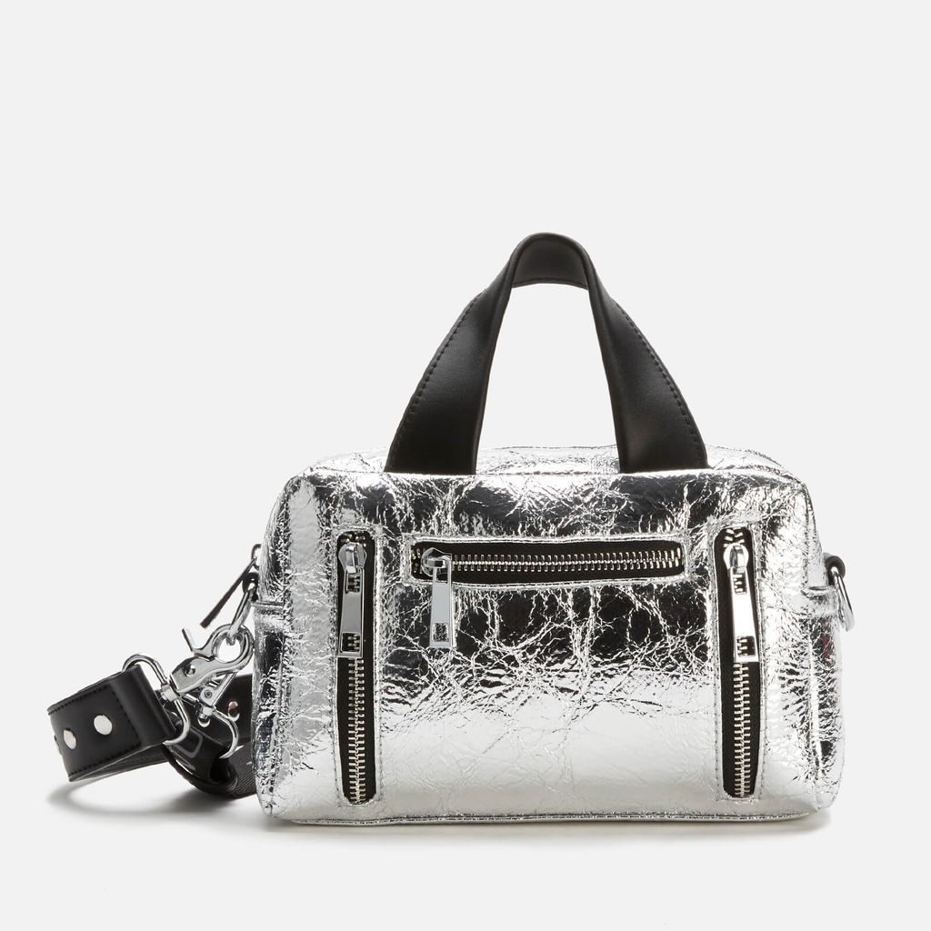 Women's Mini Donna Cool Metallic Bag - Silver