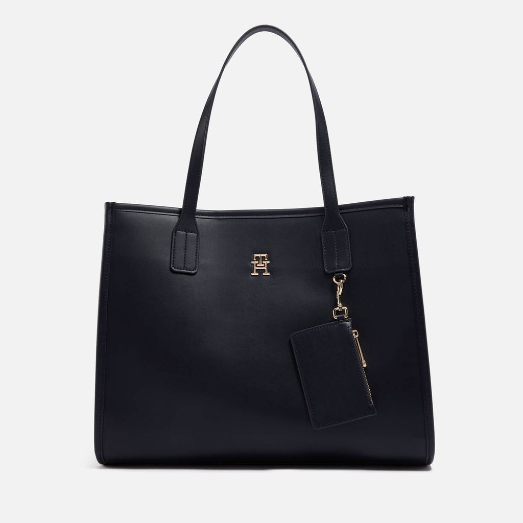 City Summer Faux Leather Tote Bag