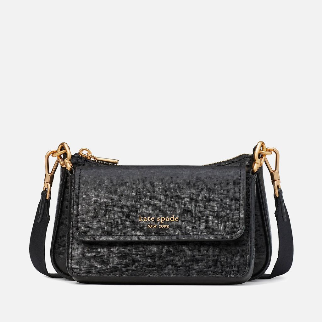 Morgan Double Up Leather Cross Body Bag
