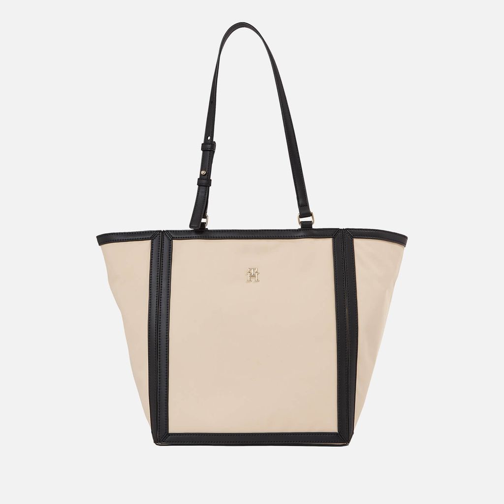 TH Essential Faux Leather Tote Bag