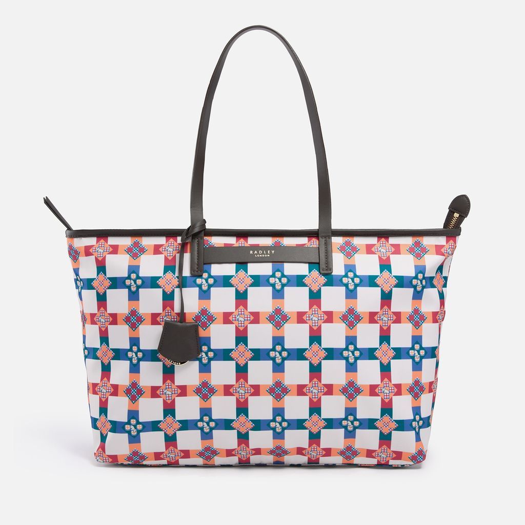 Finsbury Park Large Printed Twill Tote bag