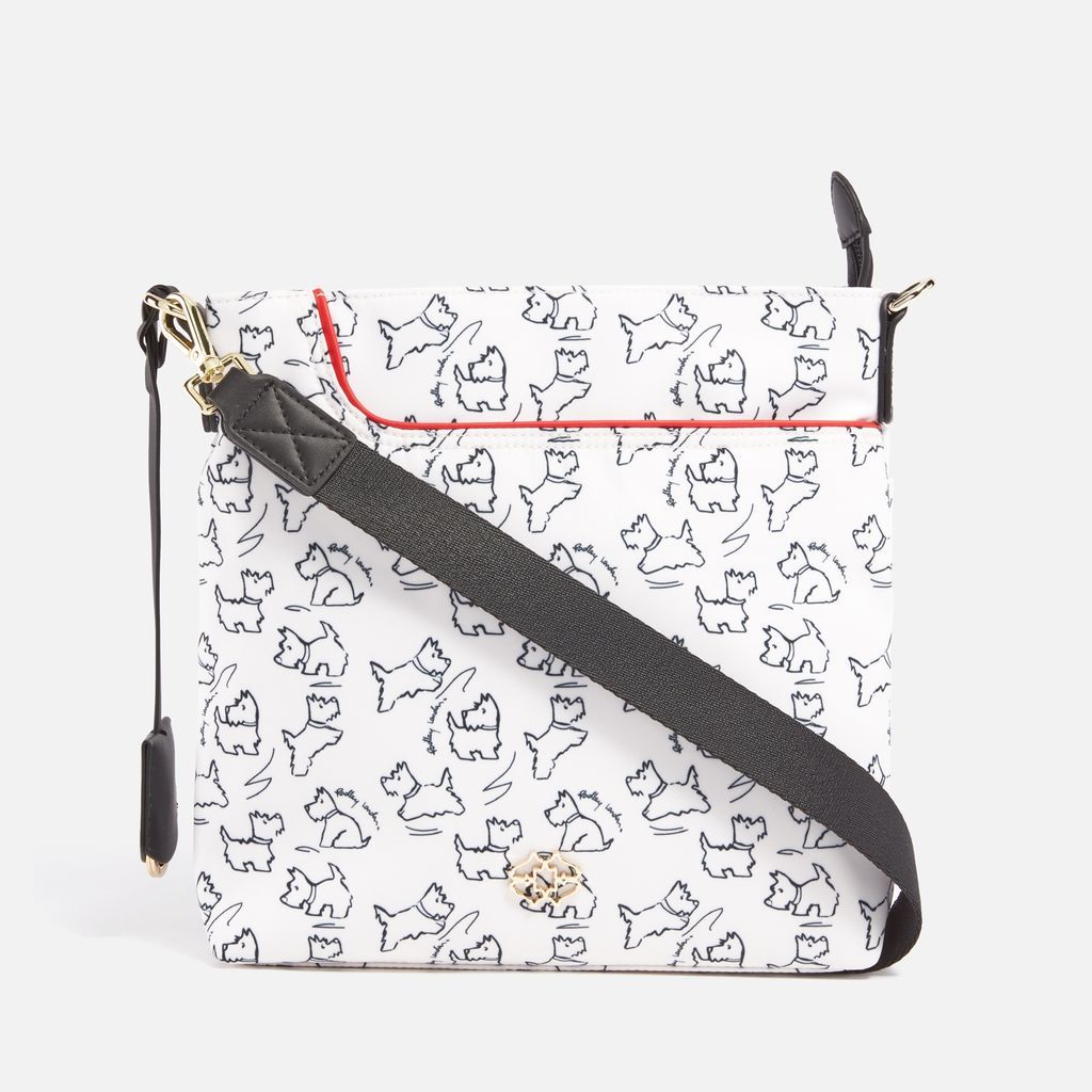 Sketch Street Small Faux Leather Crossbody Bag