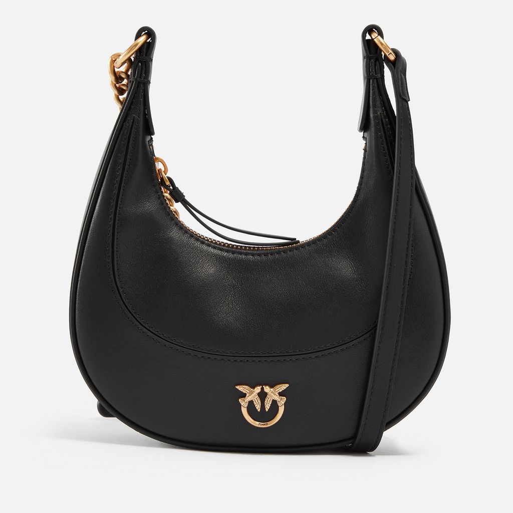 Women's Brioche Hobo Mini Shoulder Bag - Black
