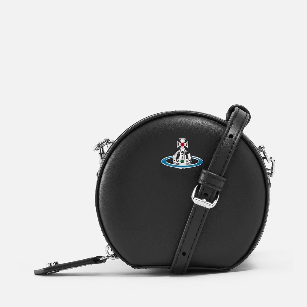 Mini Round Nappa Crossbody Bag