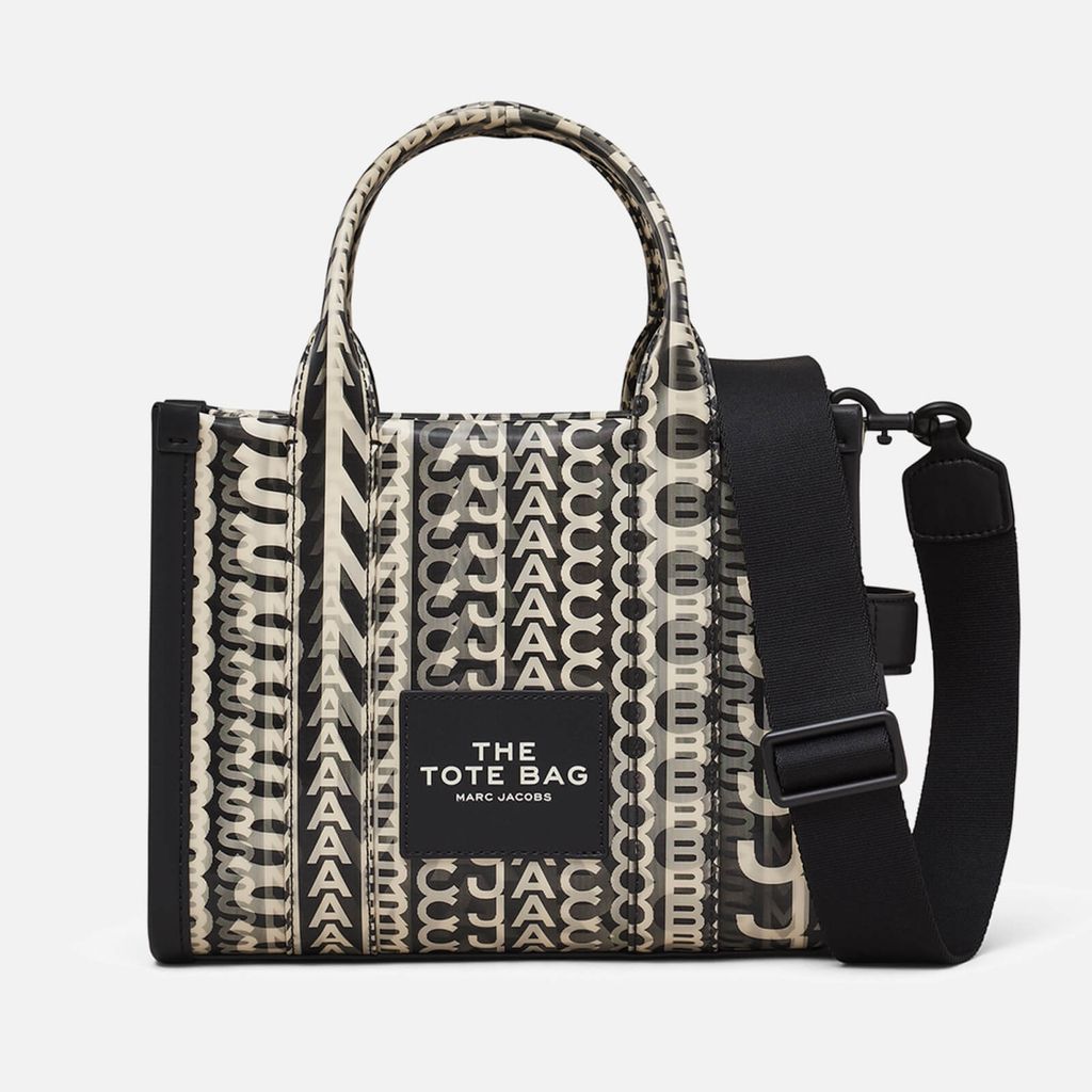The Monogram Lenticular Small Faux Leather Tote Bag