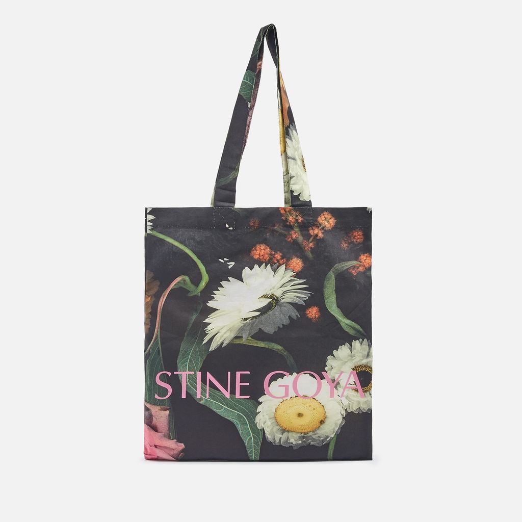 Rita Floral-Print Canvas Tote Bag
