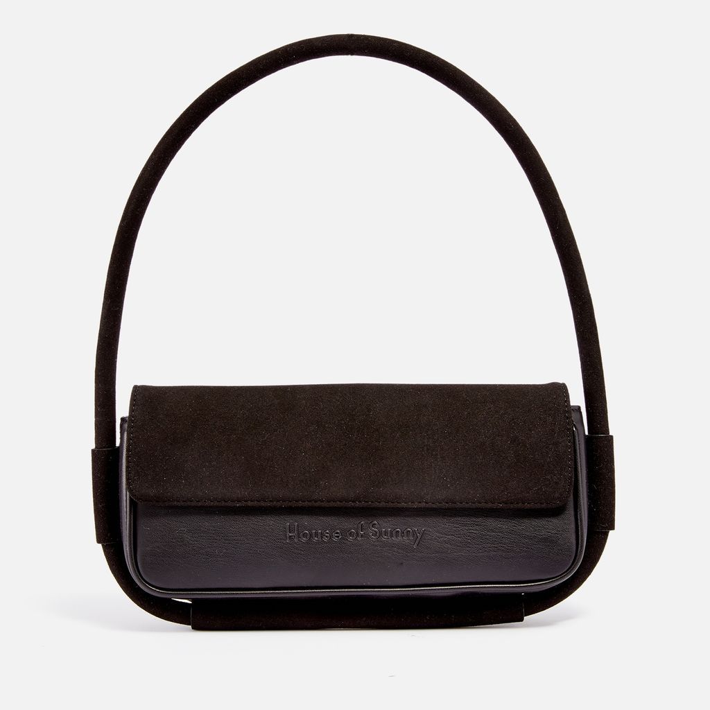 Prima Faux Leather and Suede Bag