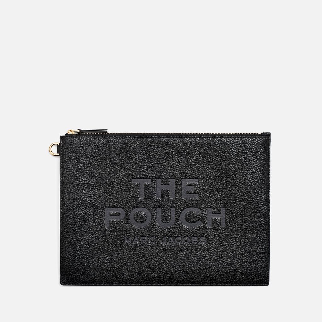 The Large Full-Grained Leather Pouch