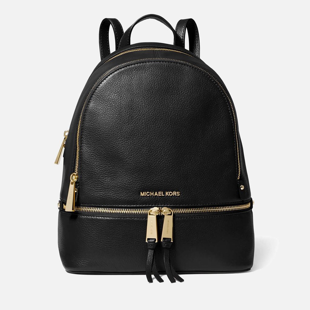 Rhea Zip Medium Leather Backpack
