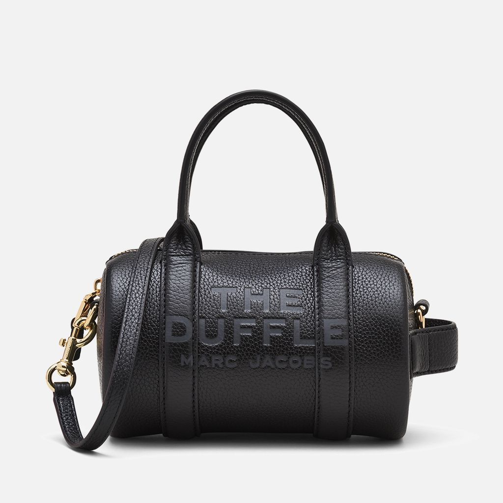 The Mini Full-Grained Leather Duffle Bag