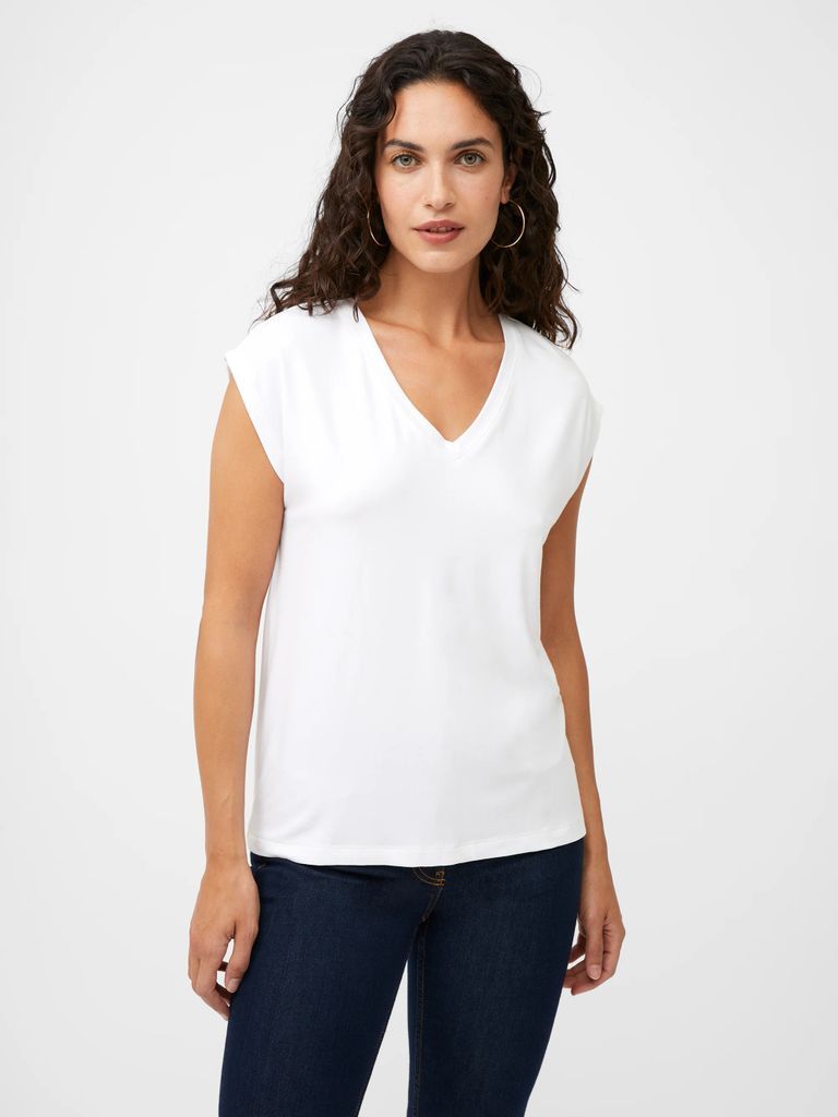 Core Eco Soft Touch Jersey Top White