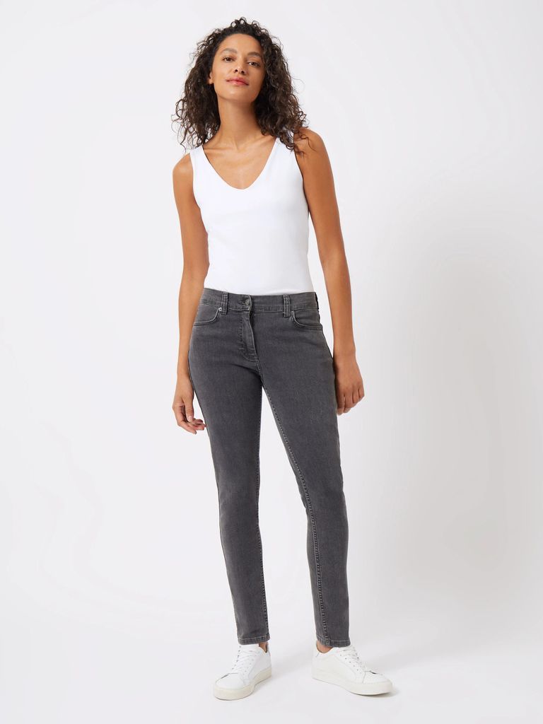 Grey Wash High Waisted Reform Jeans