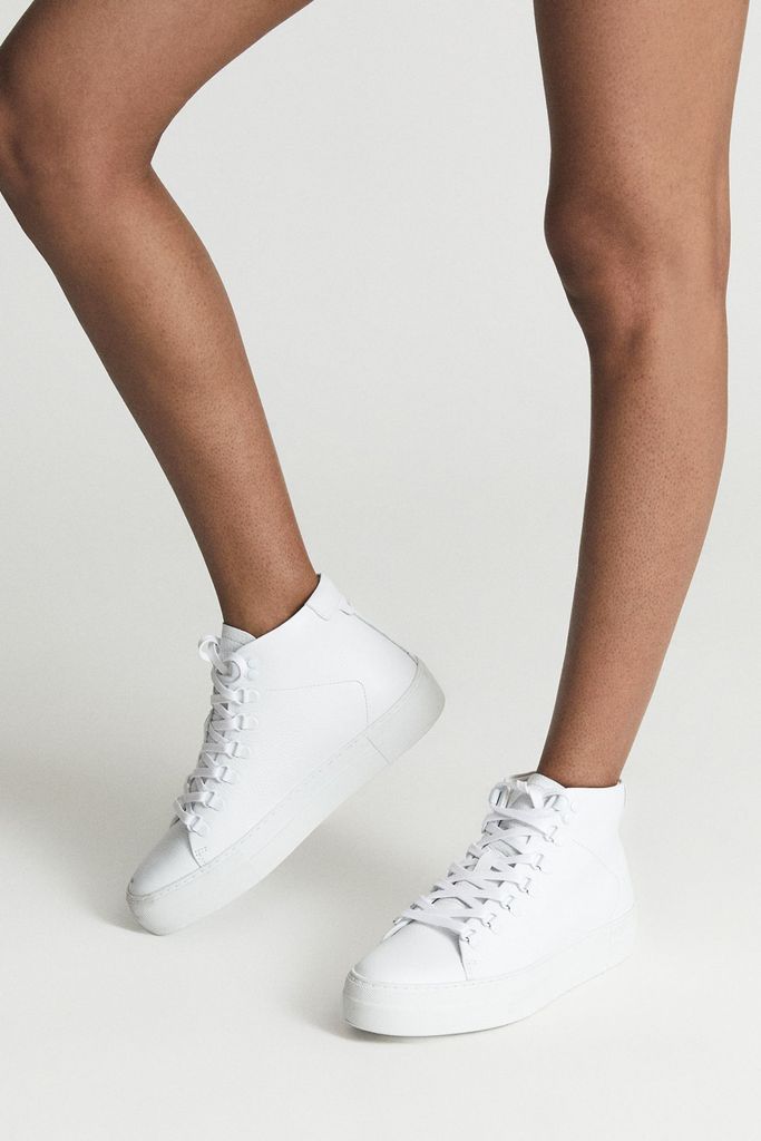 White Angel Sneaker Boots