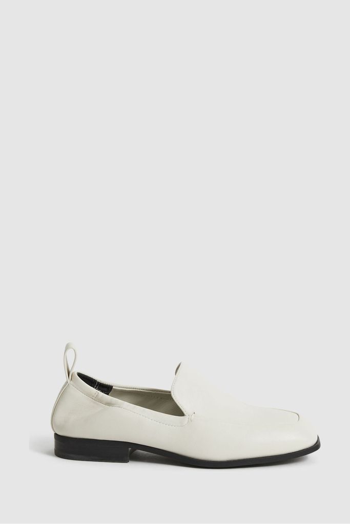 Off White Ainsley Leather Loafers