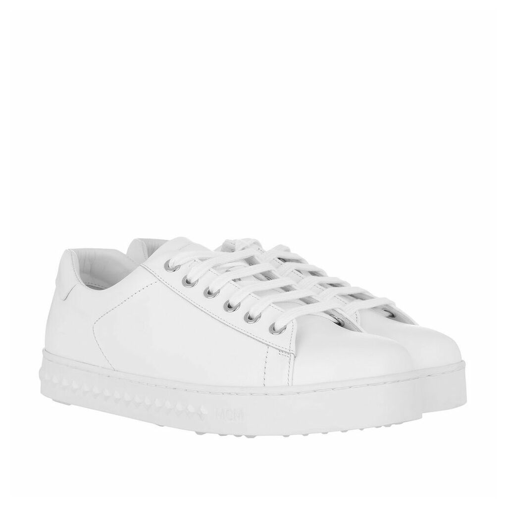 Sneakers - Logo String Added Sneaker White - white - Sneakers for ladies